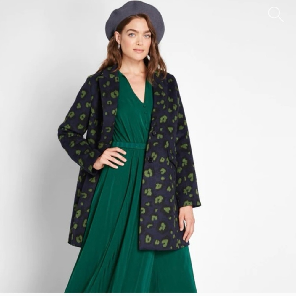 ModCloth Classy Announcement green aline dress - Picture 8 of 10